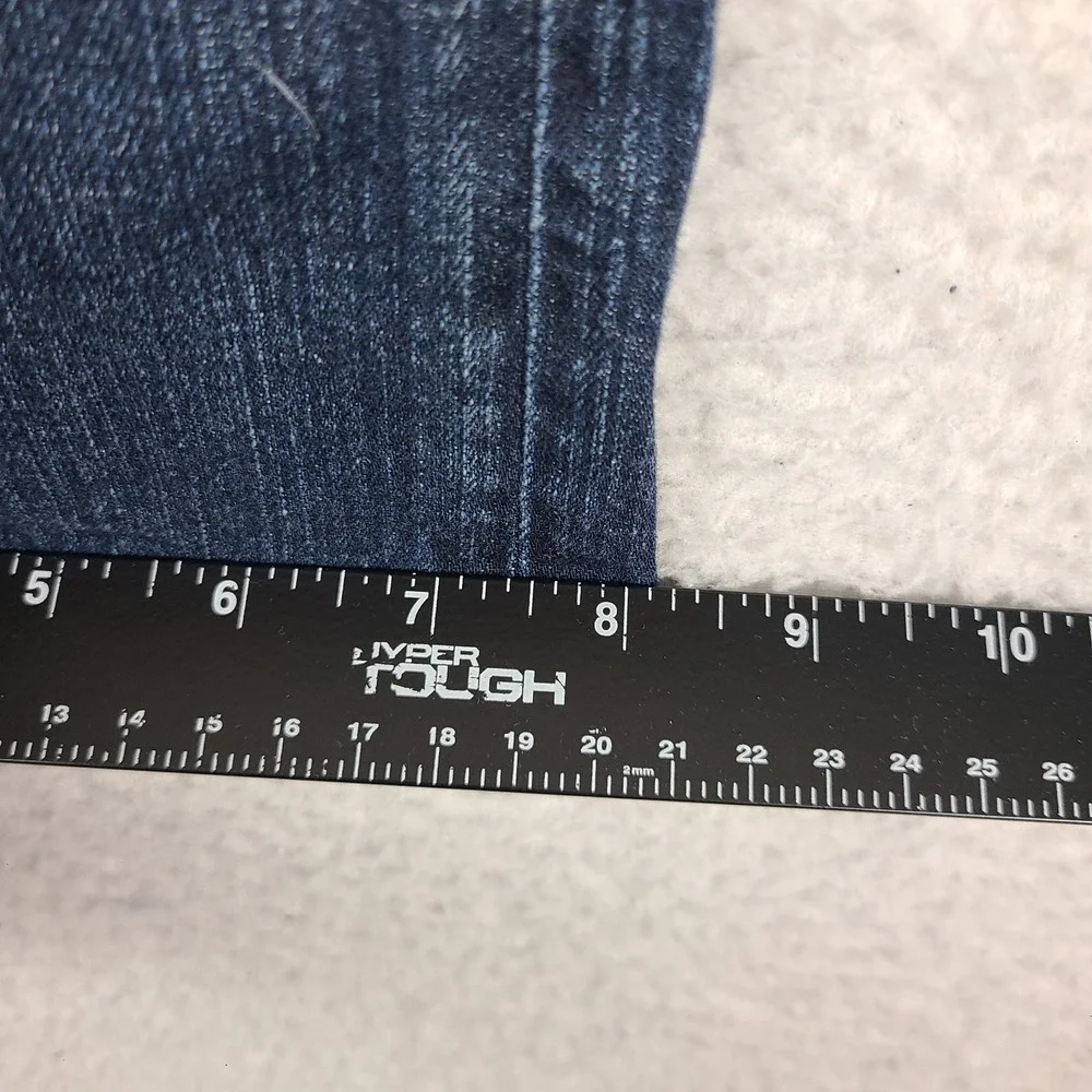 Silver Jeans Womens 16x32 Blue Suki Mid Straight Classic Stretch Dark Wash Denim